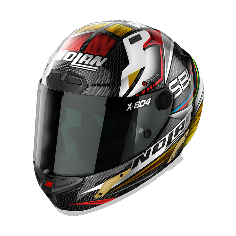 Nolan X-804 RS Ultra Carbon SBK Full Face Helmet Carbon / SBK