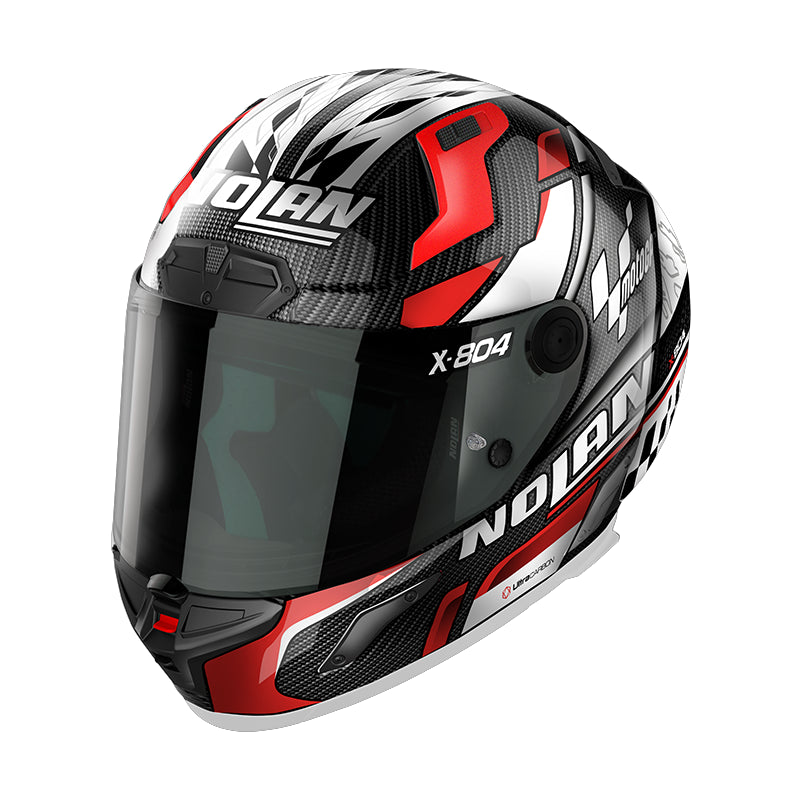 Nolan X-804 RS Ultra Carbon Moto GP Full Face Helmet Carbon / Moto GP