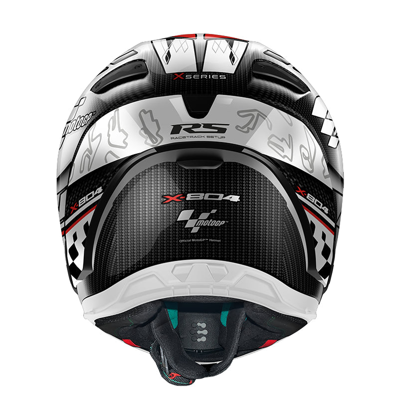 Nolan X-804 RS Ultra Carbon Moto GP Full Face Helmet Carbon / Moto GP