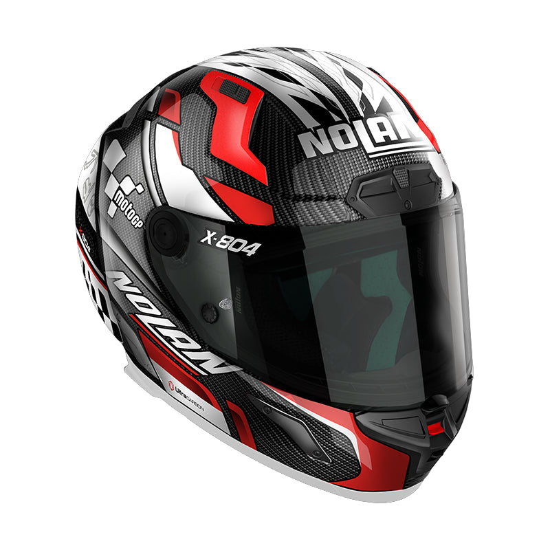 Nolan X-804 RS Ultra Carbon Moto GP Full Face Helmet Carbon / Moto GP