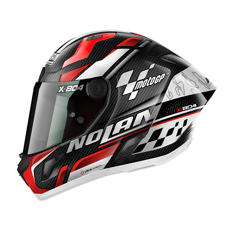 Nolan X-804 RS Ultra Carbon Moto GP Full Face Helmet Carbon / Moto GP