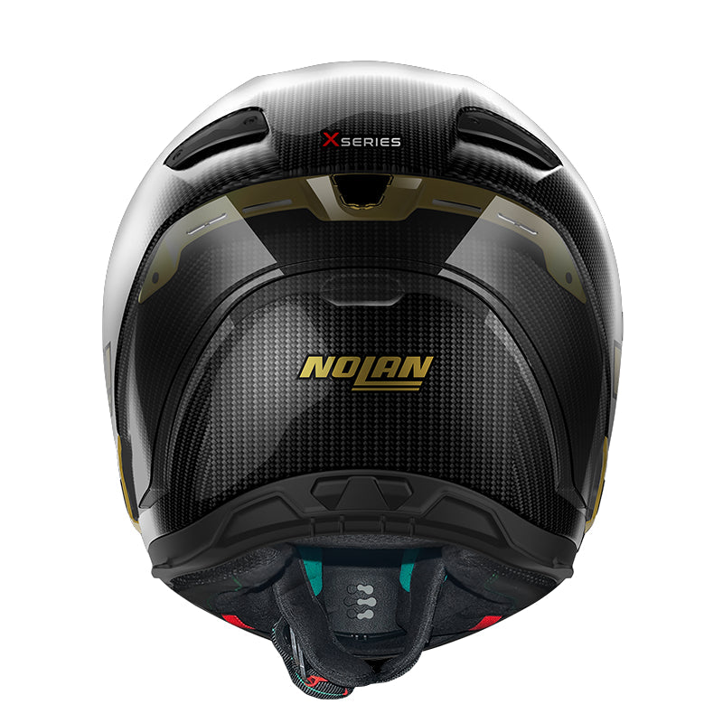 Nolan X-804 RS Ultra Carbon Golden Edition Full Face Helmet Carbon / Gold