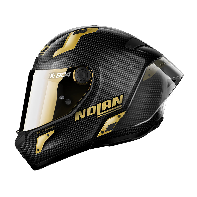 Nolan X-804 RS Ultra Carbon Golden Edition Full Face Helmet Carbon / Gold