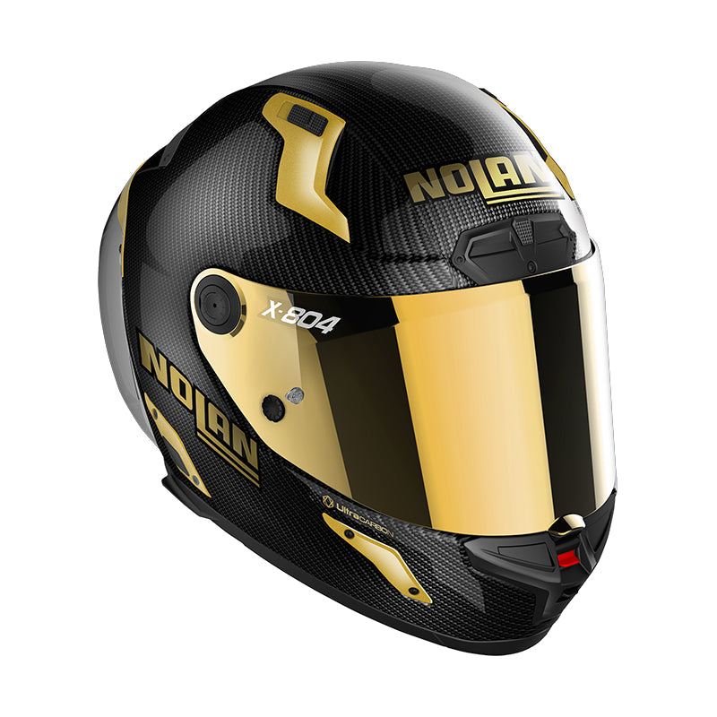 Nolan X-804 RS Ultra Carbon Golden Edition Full Face Helmet Carbon / Gold