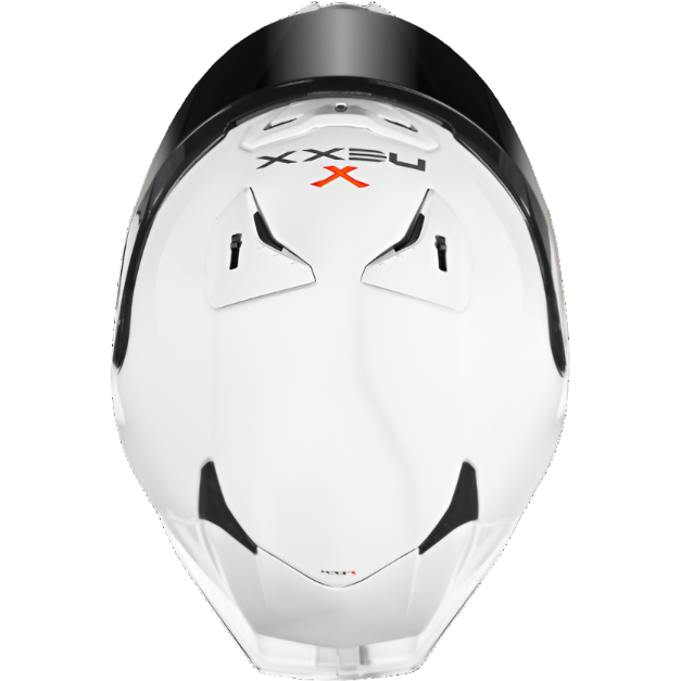 Nexx X.R3R Plain Full Face Helmet White - FREE UK Shipping, FREE 365 Day Returns | Moto Central