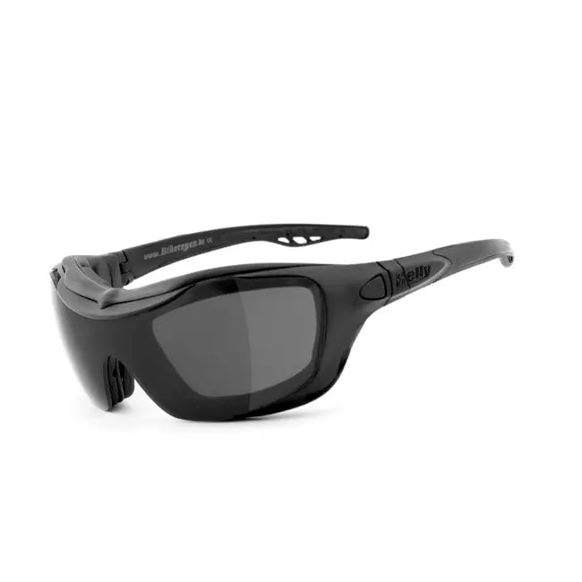 Helly Shades Bandit 2 Smoke / Laser Red / Xenolit  - FREE UK Shipping, FREE 365 Day Returns | Moto Central