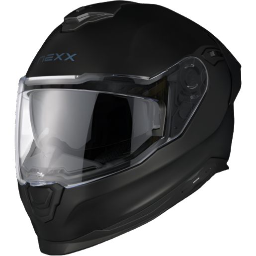 Nexx Y.100R Full Black Full Face Helmet Matt Black - FREE UK Shipping, FREE 365 Day Returns | Moto Central