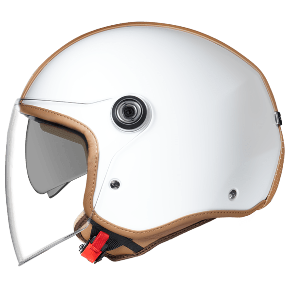 Nexx Y.10 Midtown Open Face Helmet White / Camel - FREE UK Shipping, FREE 365 Day Returns | Moto Central