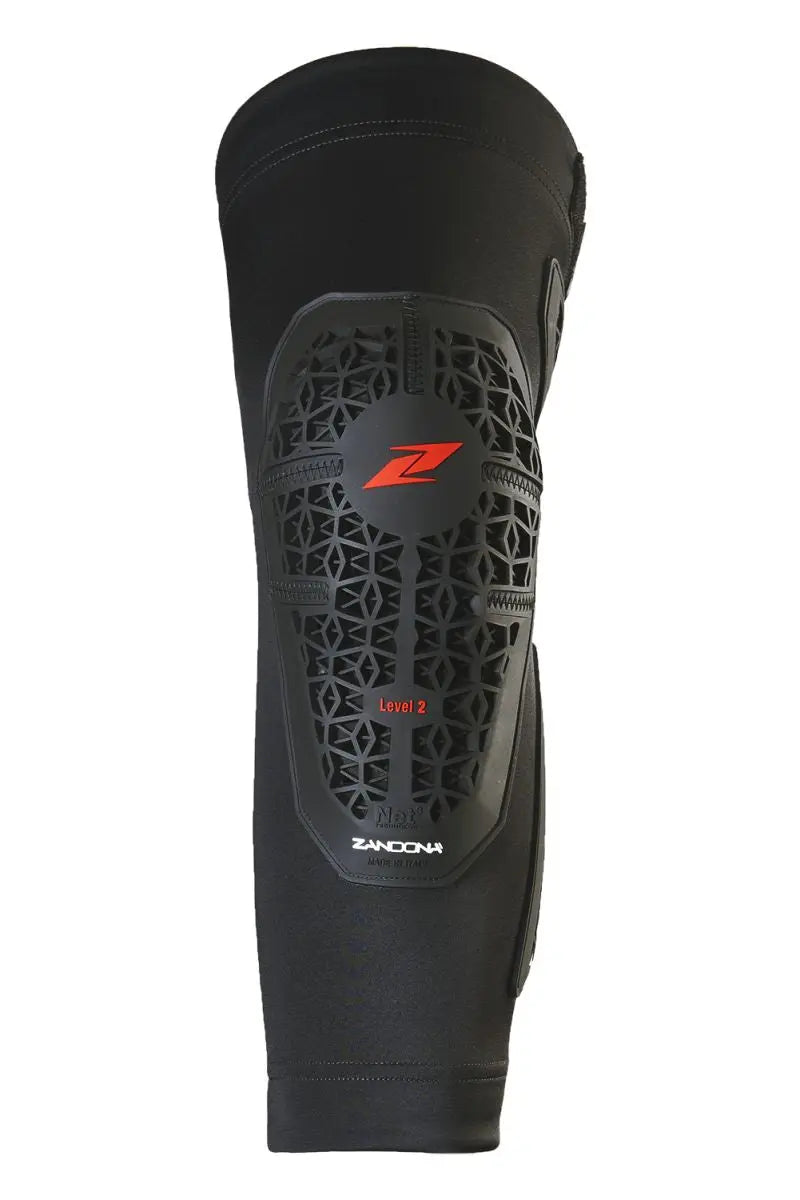 Zandona 3286 Netcube Pro-Fit Short Knee Guards Black - FREE UK Shipping, FREE 365 Day Returns | Moto Central