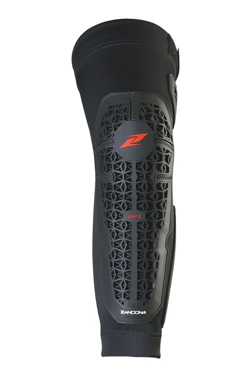 Zandona 3287 Netcube Pro-Fit Knee Guards Black - FREE UK Shipping, FREE 365 Day Returns | Moto Central