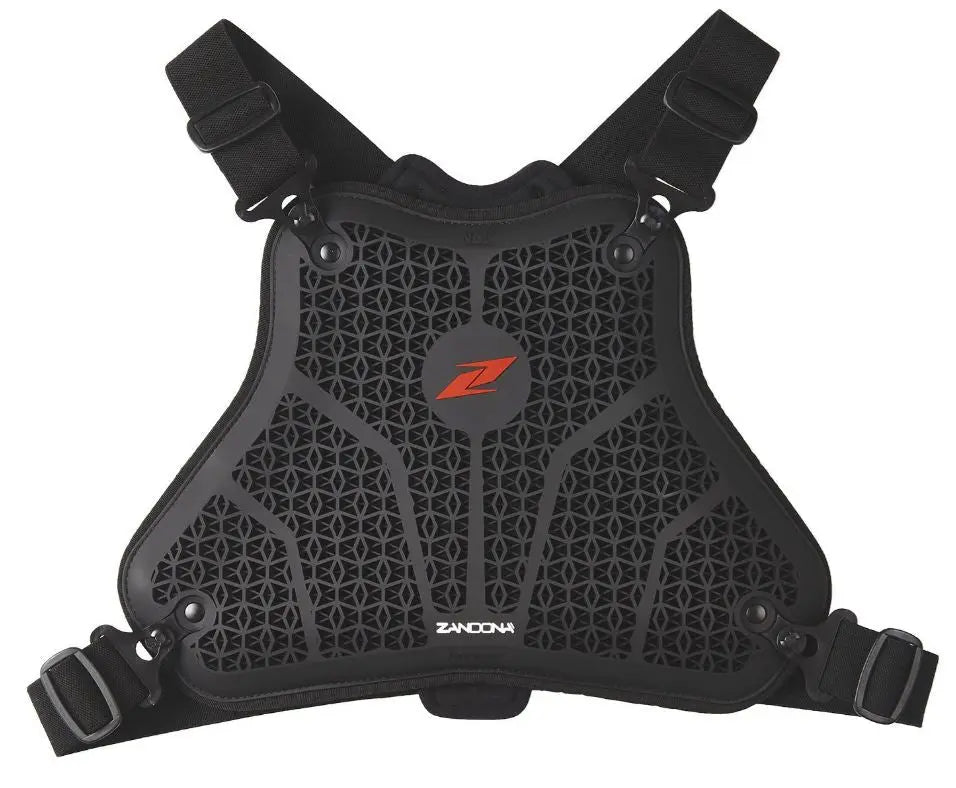 Zandona 7075 Netcube GT Chest Protector Black - FREE UK Shipping, FREE 365 Day Returns | Moto Central