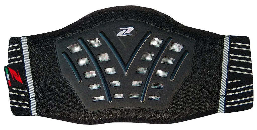 Zandona Cross Kidney Belt Black - FREE UK Shipping, FREE 365 Day Returns | Moto Central