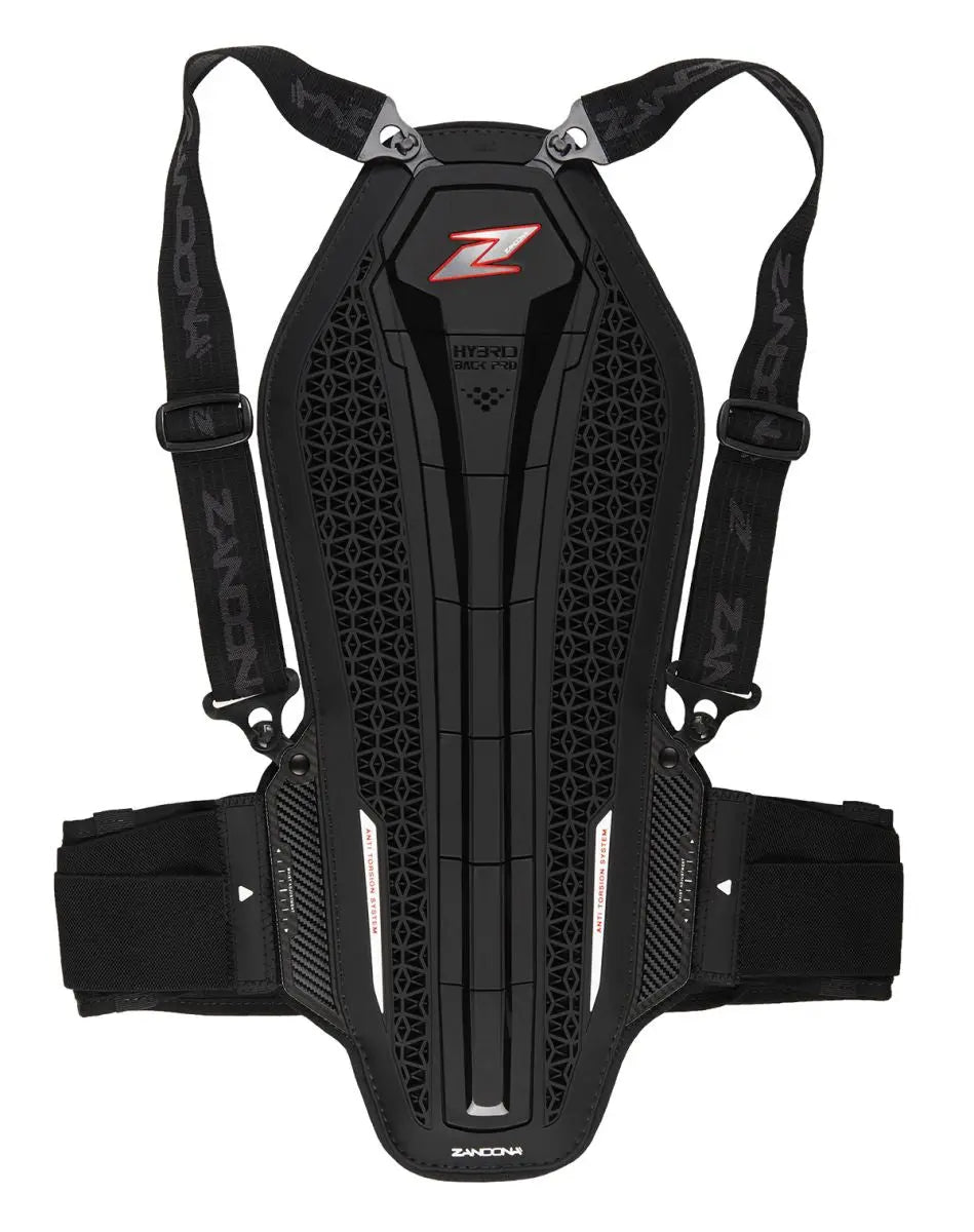 Zandona Hybrid Back Pro X6 Back Protector Black - FREE UK Shipping, FREE 365 Day Returns | Moto Central