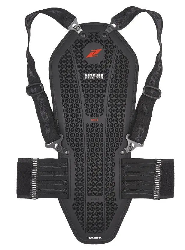 Zandona Netcube Back Pro X6 Back Protector Black - FREE UK Shipping, FREE 365 Day Returns | Moto Central