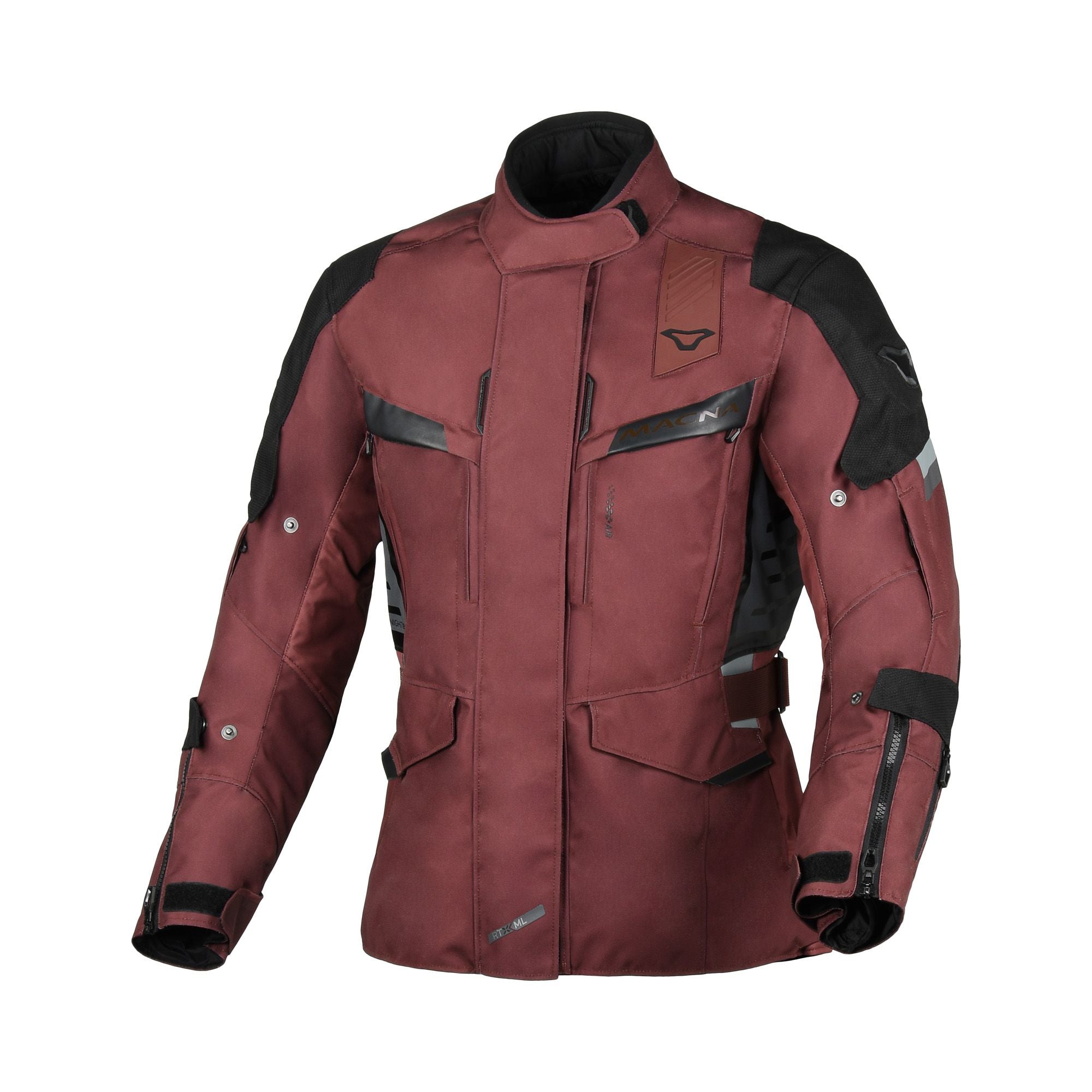 Macna Zastra Ladies Textile Jacket Bordeaux - FREE UK Shipping, FREE 365 Day Returns | Moto Central