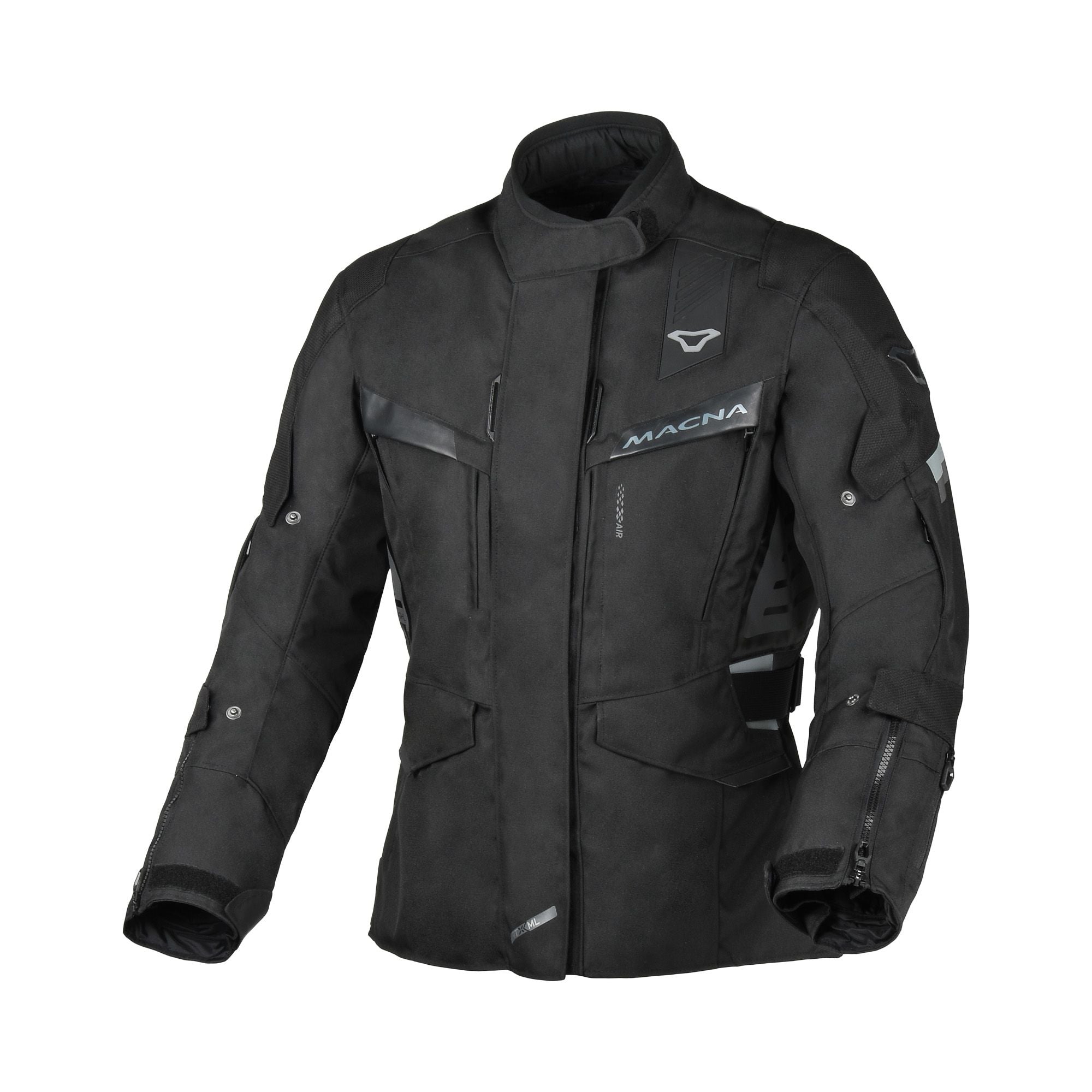 Macna Zastra Ladies Textile Jacket Black - FREE UK Shipping, FREE 365 Day Returns | Moto Central