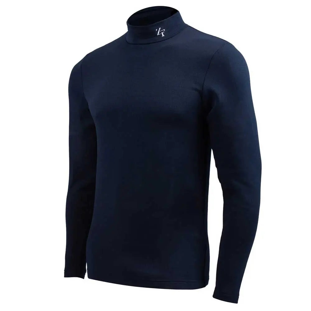 ZeroFit Move Heatrub Long Sleeves Base Layer T-Shirt Navy FREE UK Delivery, FREE 365 Day Returns | Moto Central