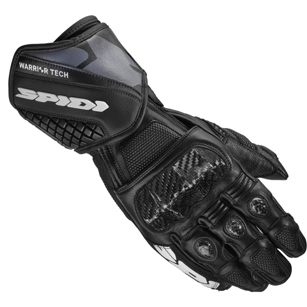 Spidi Carbo 5 CE Leather Gloves Black