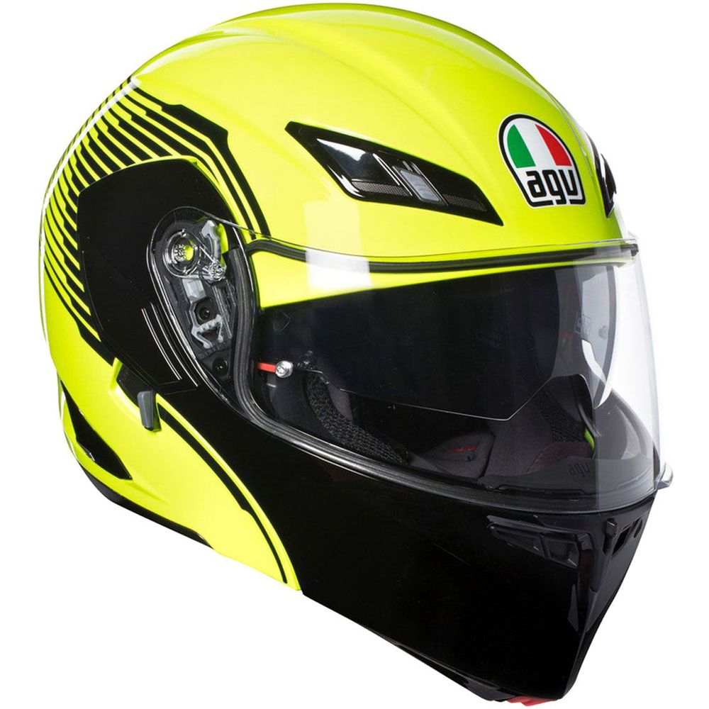 AGV Compact-ST Vermont Flip Up Helmet Fluo Yellow / Black