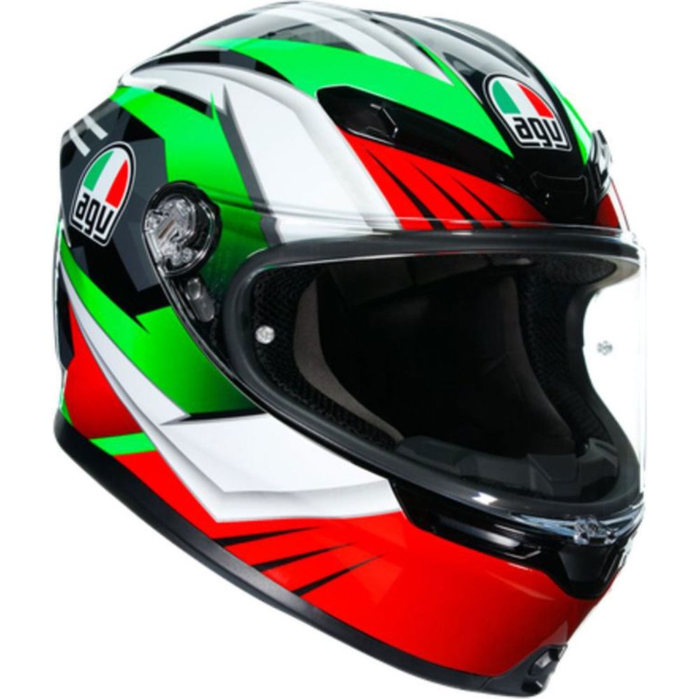 AGV K6 Excite Full Face Helmet Italy White