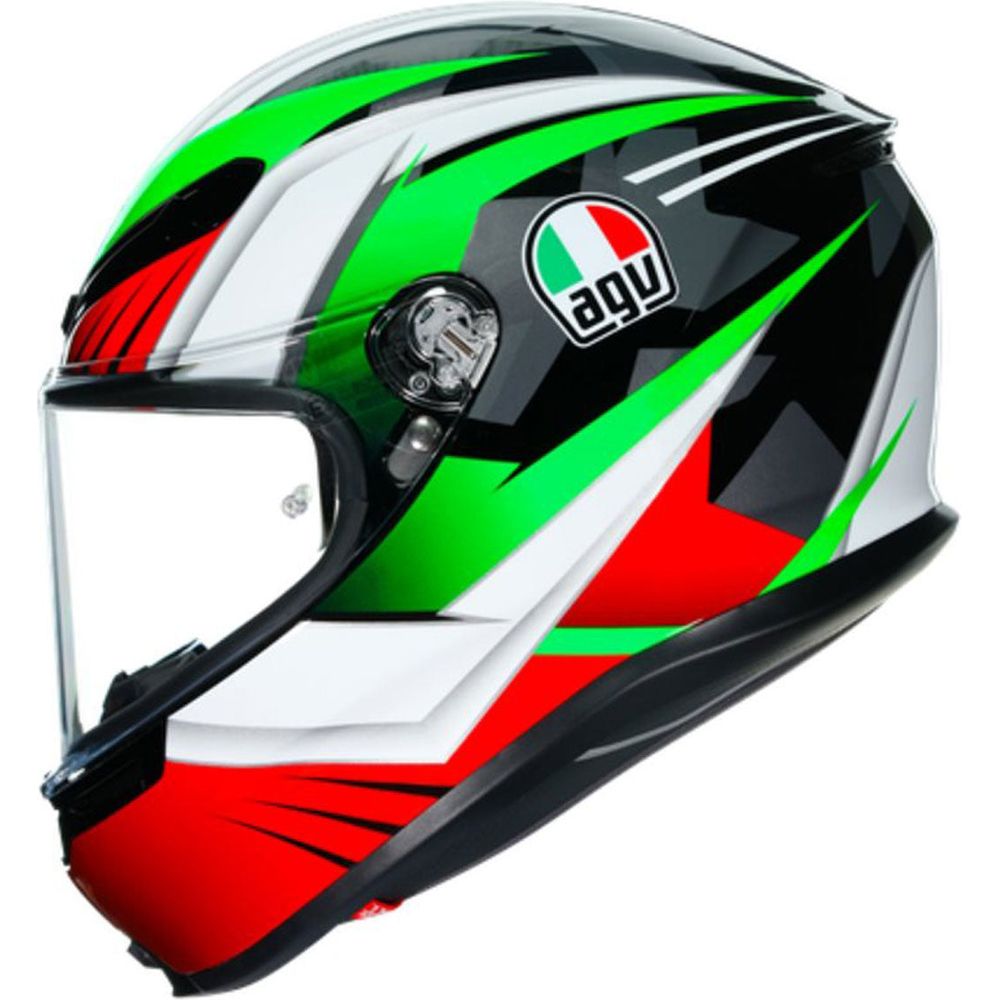 AGV K6 Excite Full Face Helmet Italy White