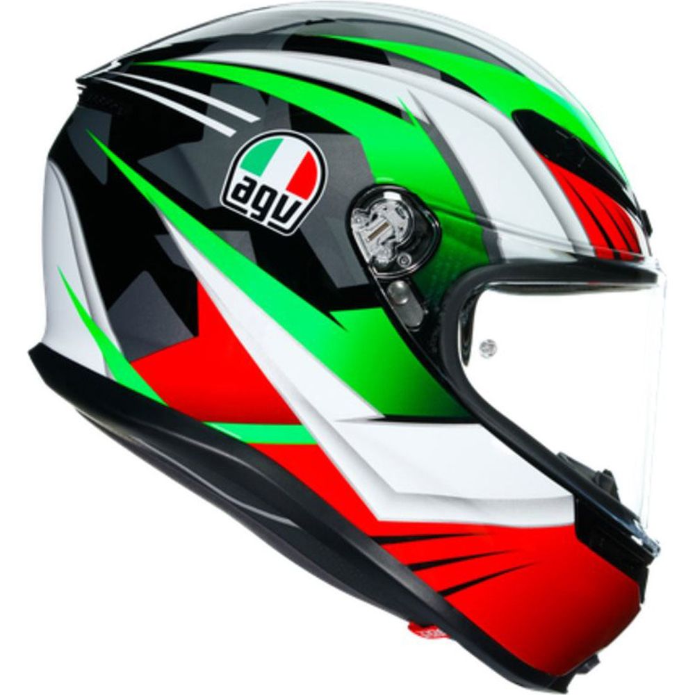 AGV K6 Excite Full Face Helmet Italy White