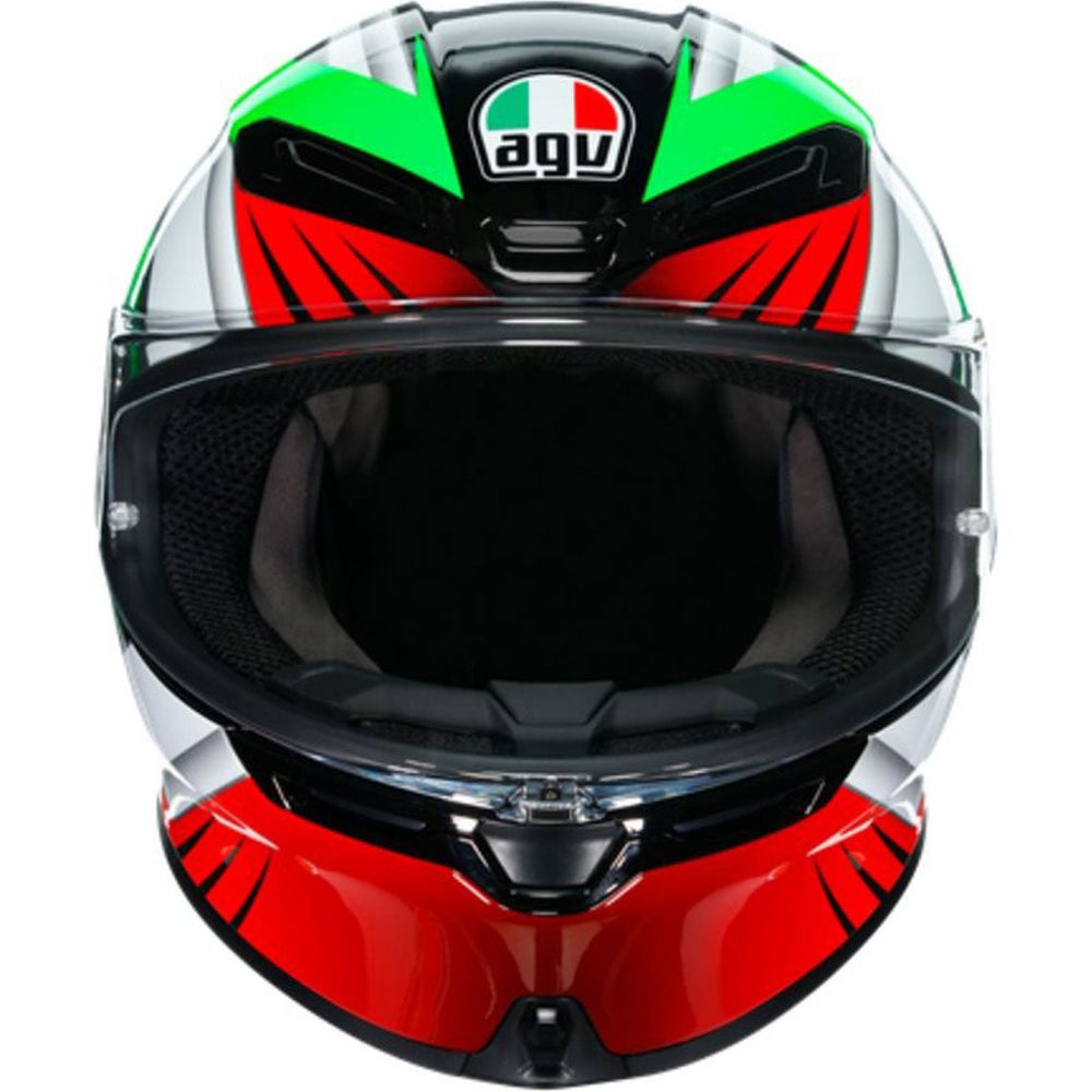 AGV K6 Excite Full Face Helmet Italy White