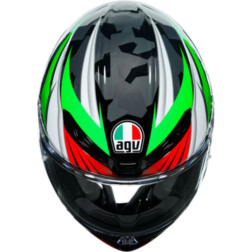 AGV K6 Excite Full Face Helmet Italy White