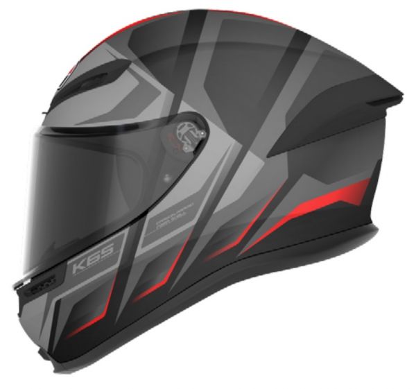 AGV K6-S Karve Full Face Helmet Black / Grey / Red