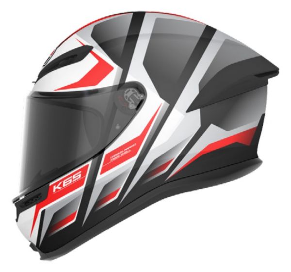 AGV K6-S Karve Full Face Helmet Black / White / Red