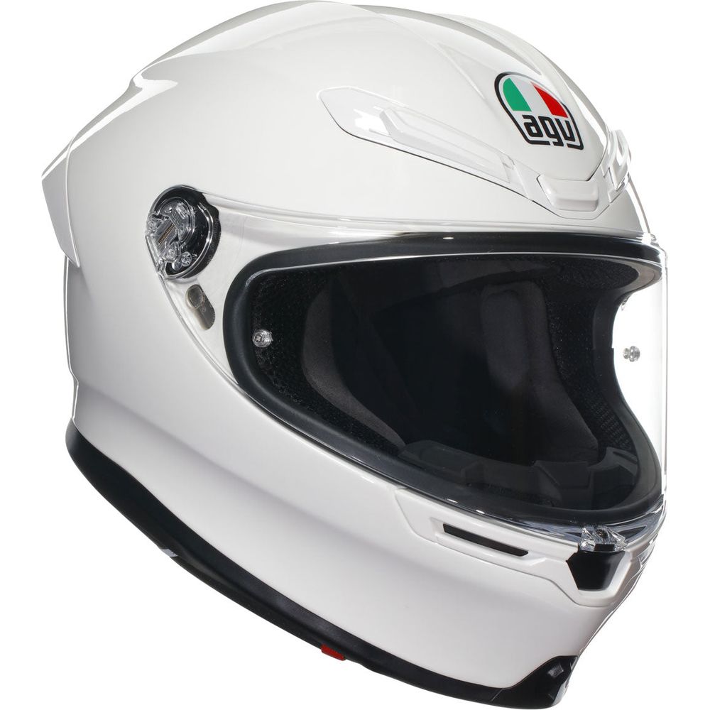 AGV K6-S Solid Full Face Helmet White