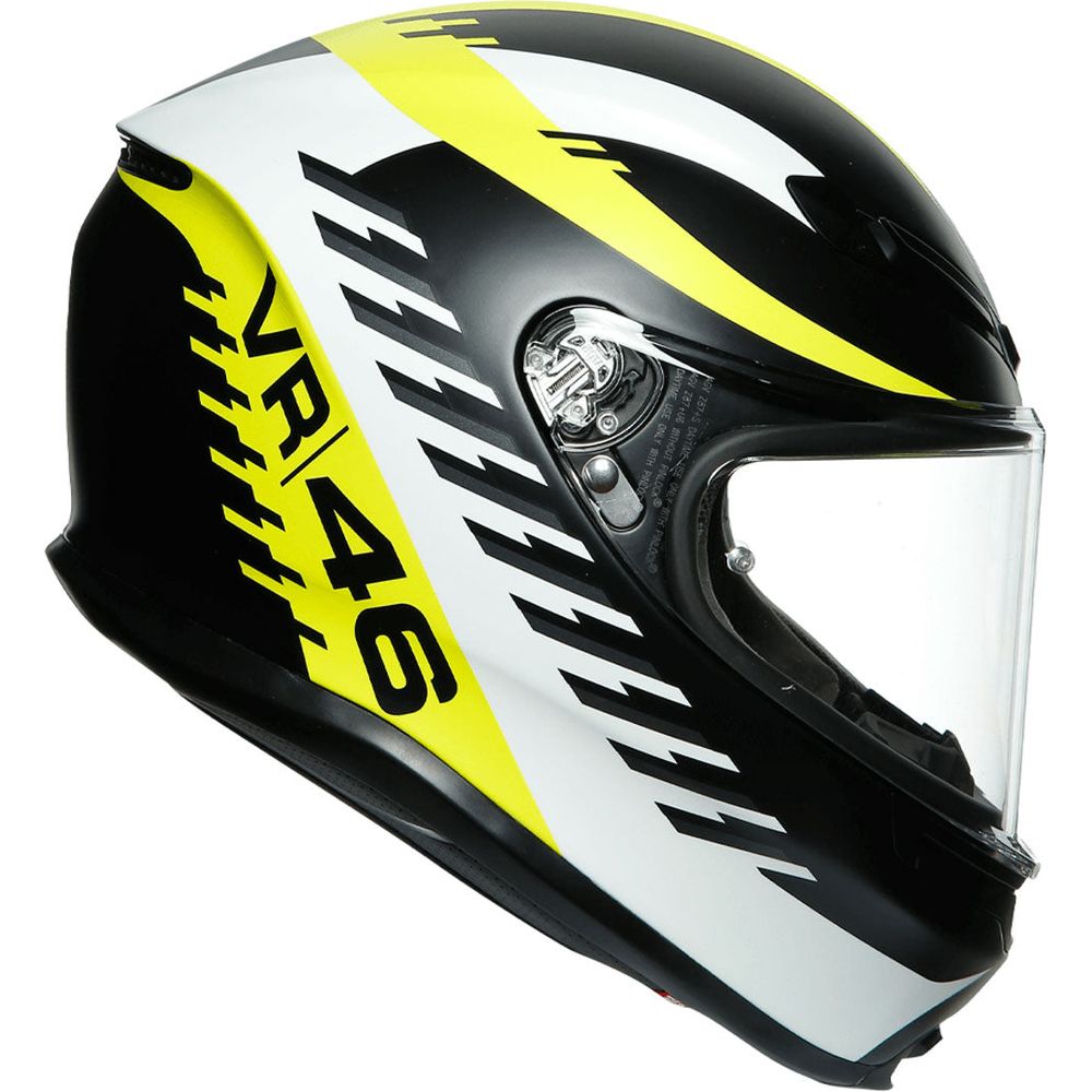 AGV K6 VR46 Full Face Helmet Black