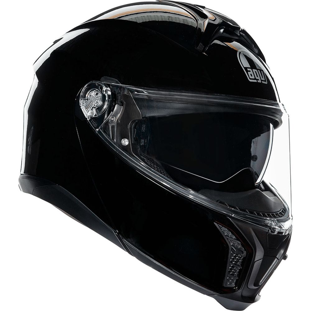 AGV Tour Modular Solid Flip-Up Helmet Black