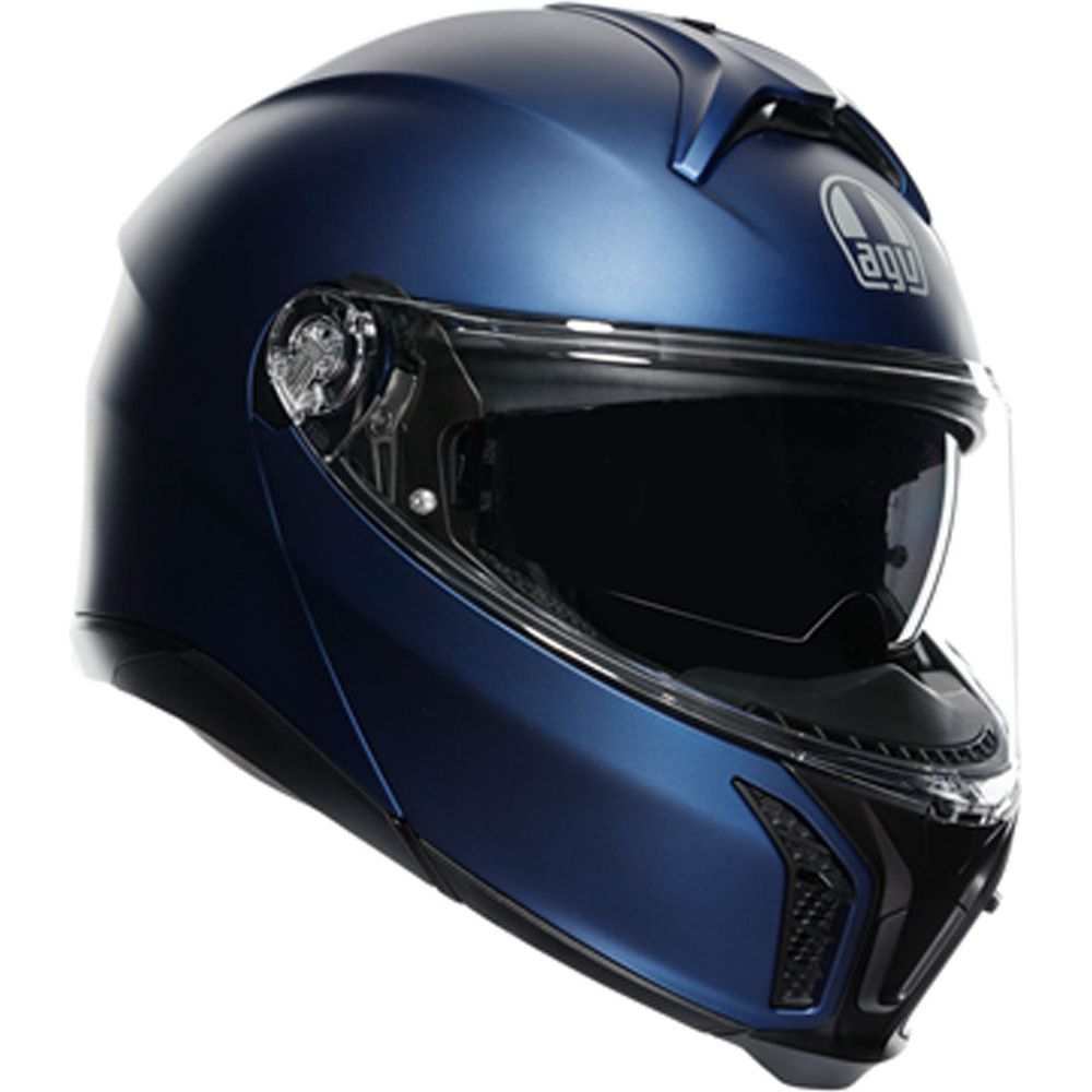 AGV Tour Modular Solid Flip-Up Helmet Galassia Matt Blue