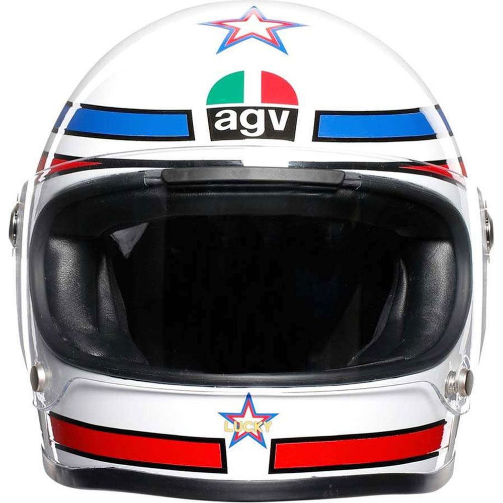 AGV X3000 Full Face Helmet Lucky White