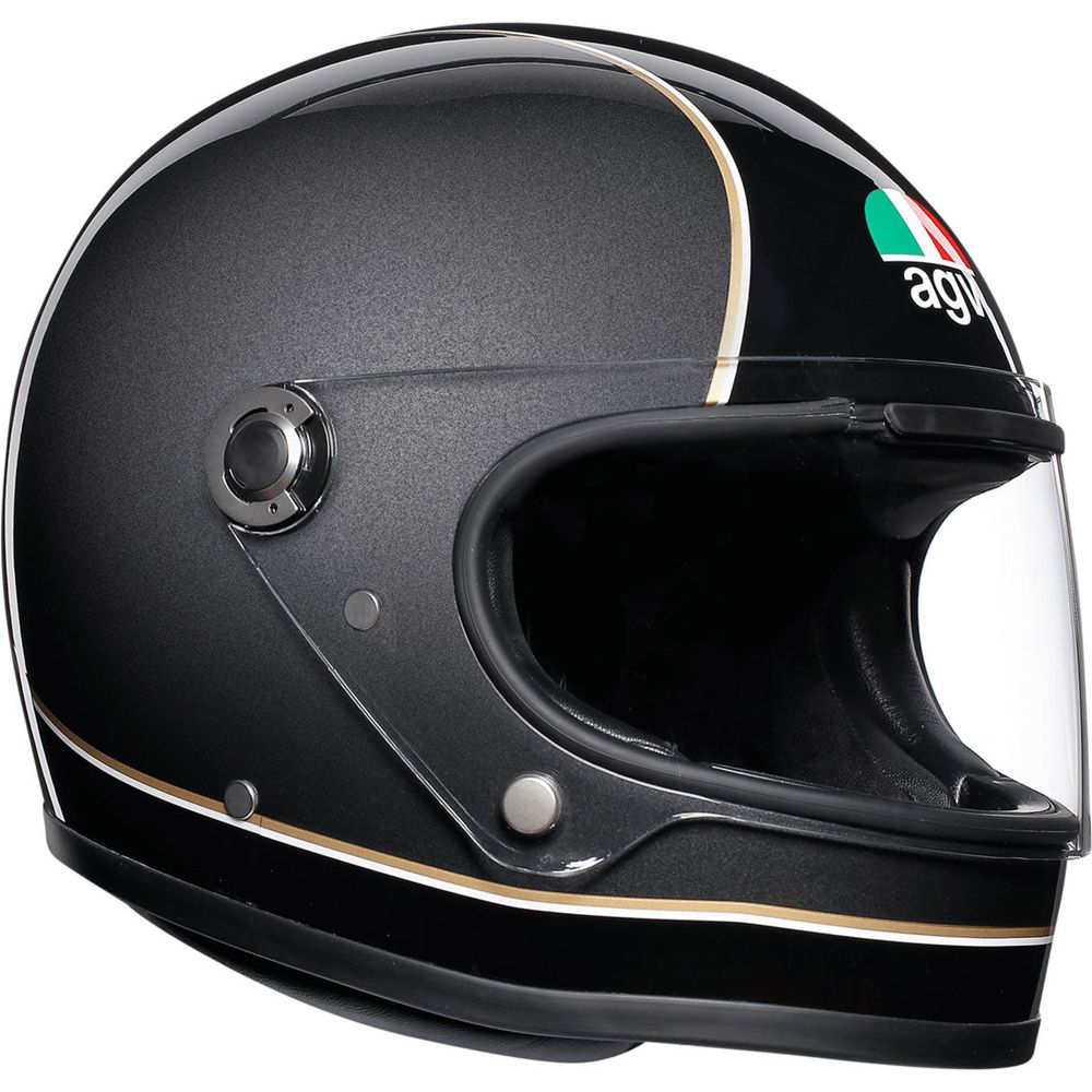 AGV X3000 Full Face Helmet Super Black / Grey / Yellow