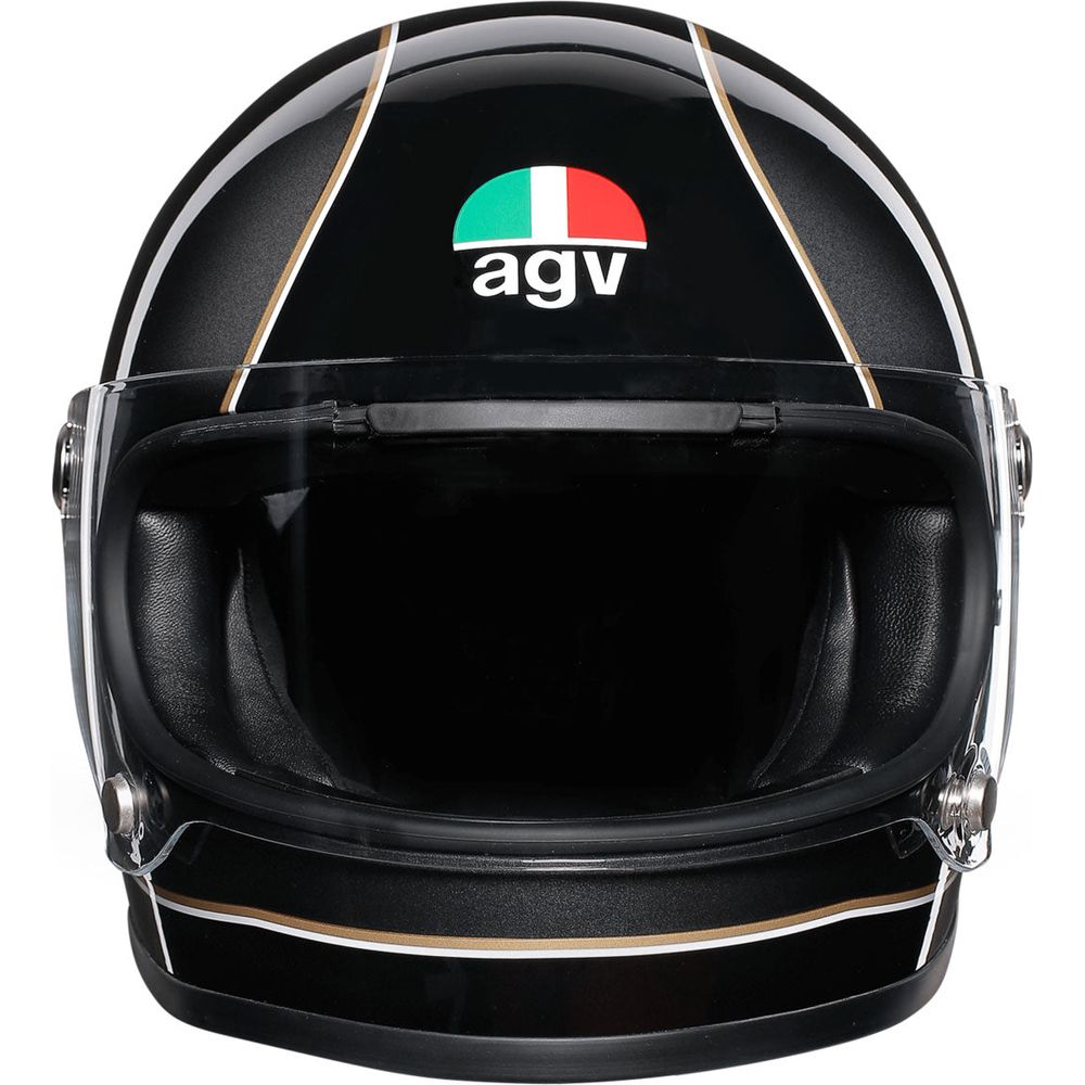 AGV X3000 Full Face Helmet Super Black / Grey / Yellow - FREE UK Shipping, FREE 365 Day Returns | Moto Central