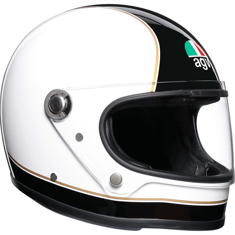 AGV X3000 Full Face Helmet Super Black / White