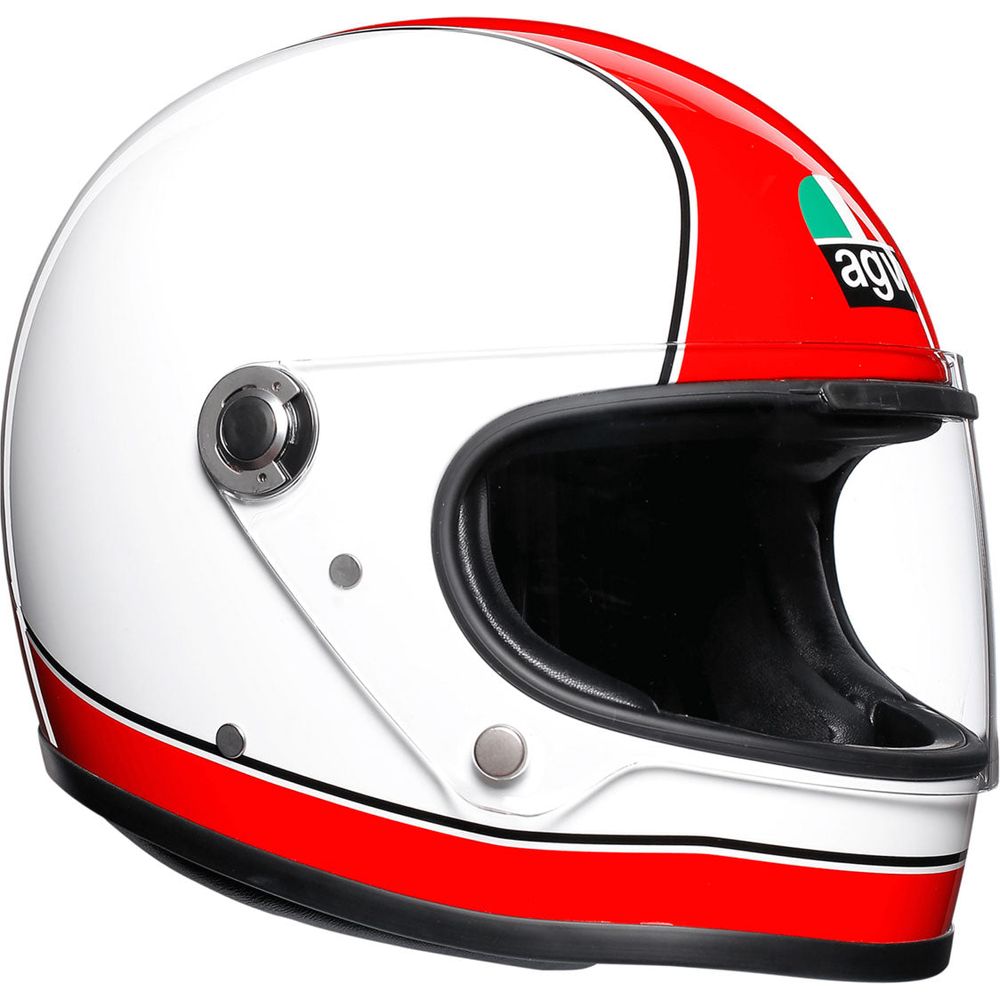 AGV X3000 Full Face Helmet Super Red / White - FREE UK Shipping, FREE 365 Day Returns | Moto Central