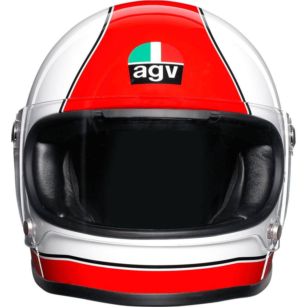 AGV X3000 Full Face Helmet Super Red / White  - FREE UK Shipping, FREE 365 Day Returns | Moto Central