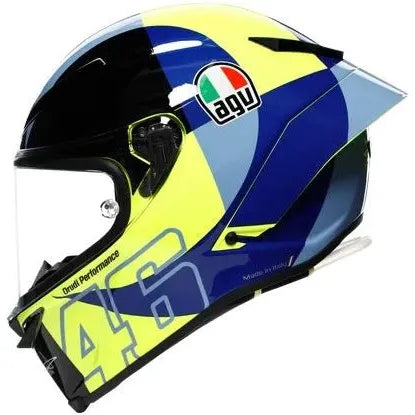 AGV Pista GP RR ECE 22.06 Limited Edition Soleluna Full Face Helmet Blue / Yellow