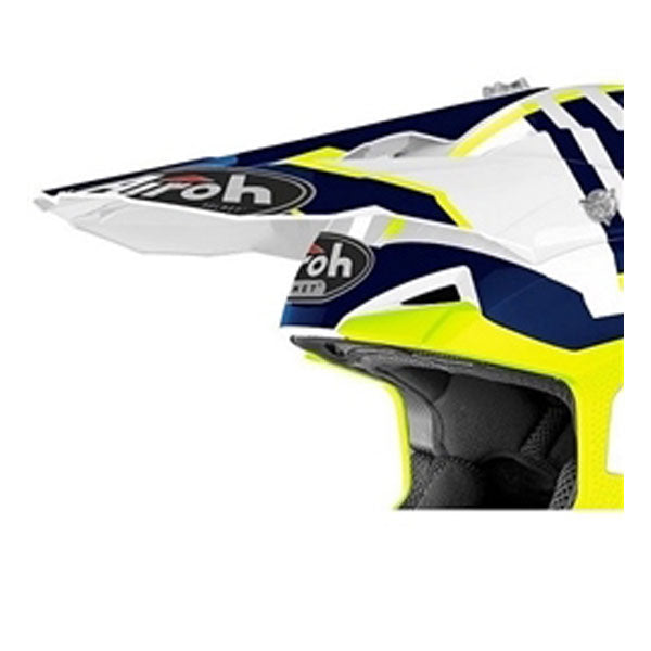 Airoh Peak For Wraap Broken Gloss Blue Helmet