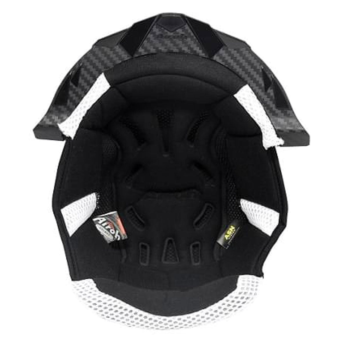 Airoh Centre Pad Black / White For Twist 2.0 Helmets