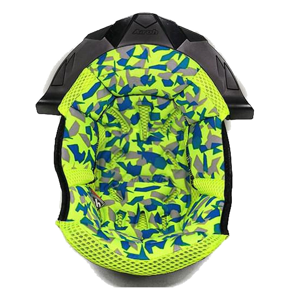 Airoh Centre Pad Camo Yellow For Twist 2.0 Helmets