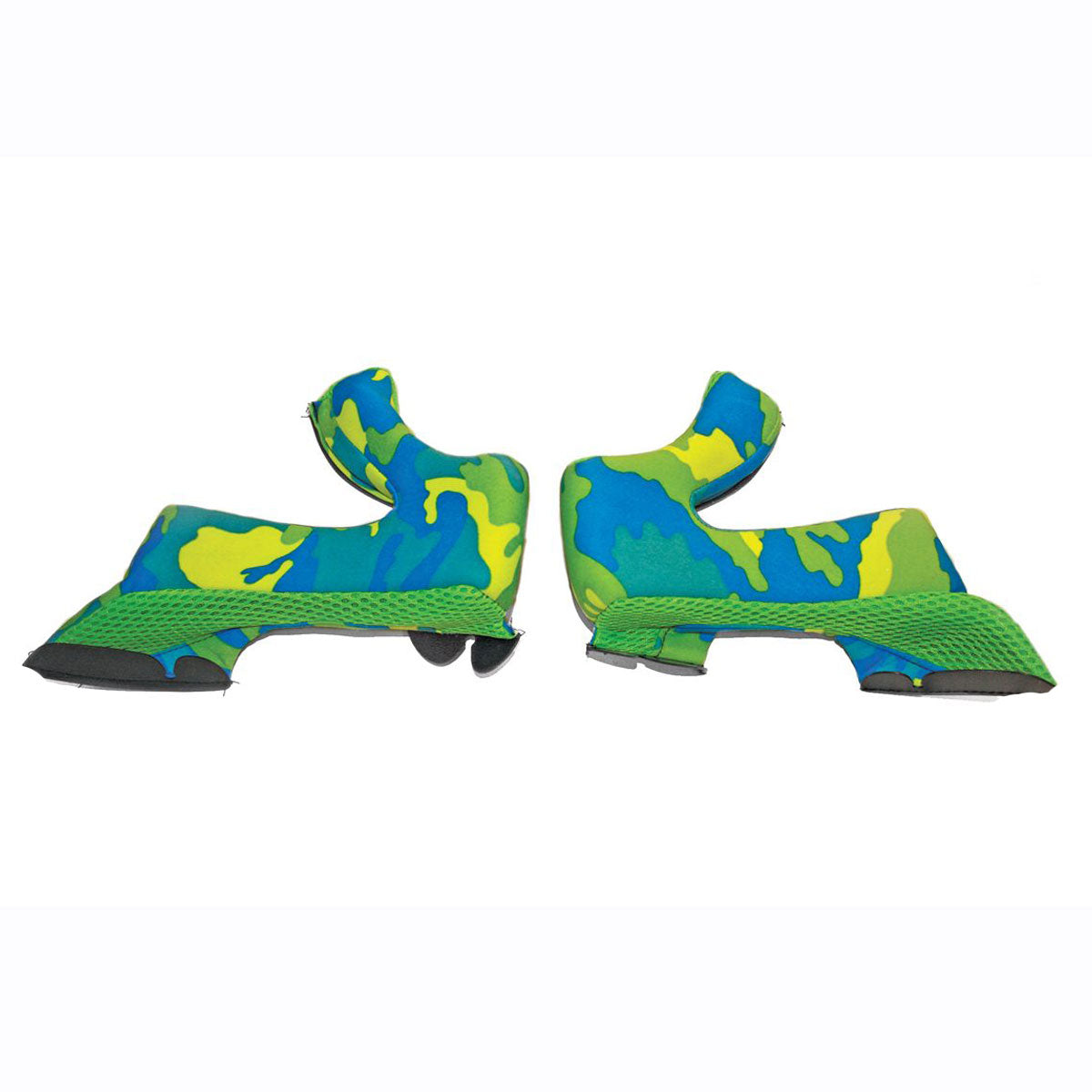 Airoh Cheek Pads Yellow / Blue / Green For Twist 2.0 Helmets