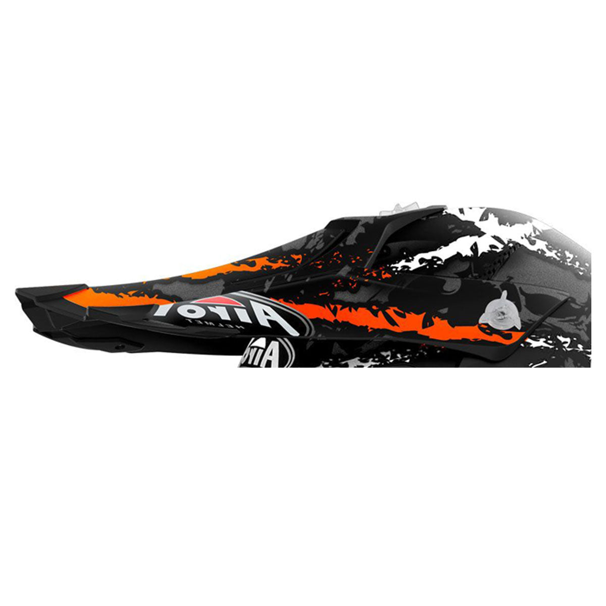 Airoh Peak For Terminator Open Vision Carnage Orange Helmets