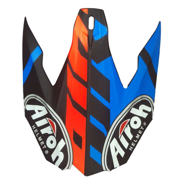 Airoh Peak For Great Matt Blue / Black / Red Helmet - FREE UK Shipping, FREE 365 Day Returns | Moto Central