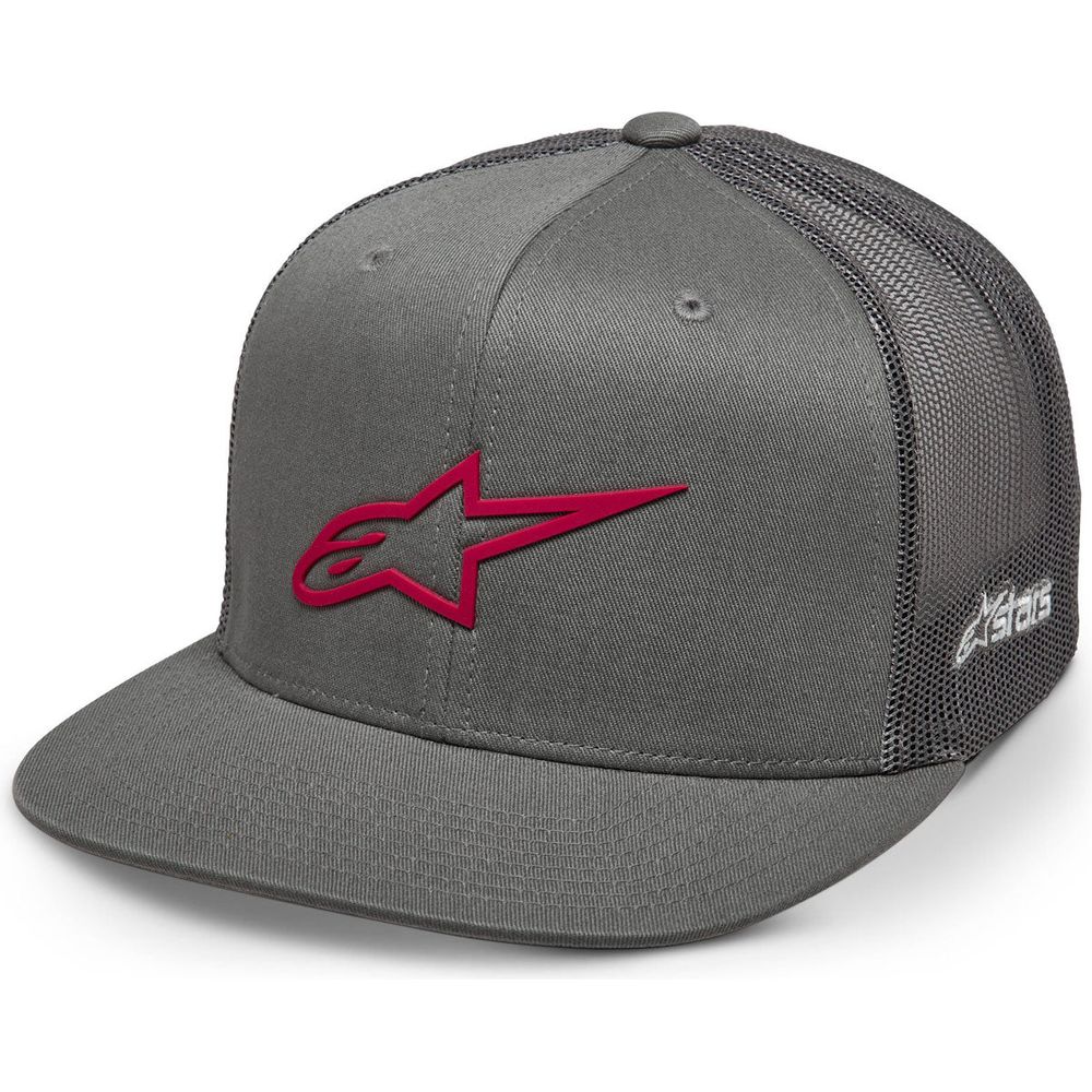 Alpinestars 3D Ageless Trucker Cap Grey / Red