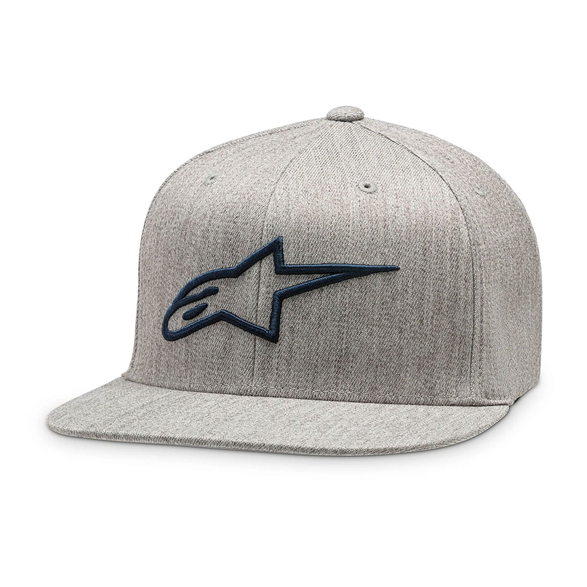 Alpinestars Ageless Flat Cap Heather Grey / Navy