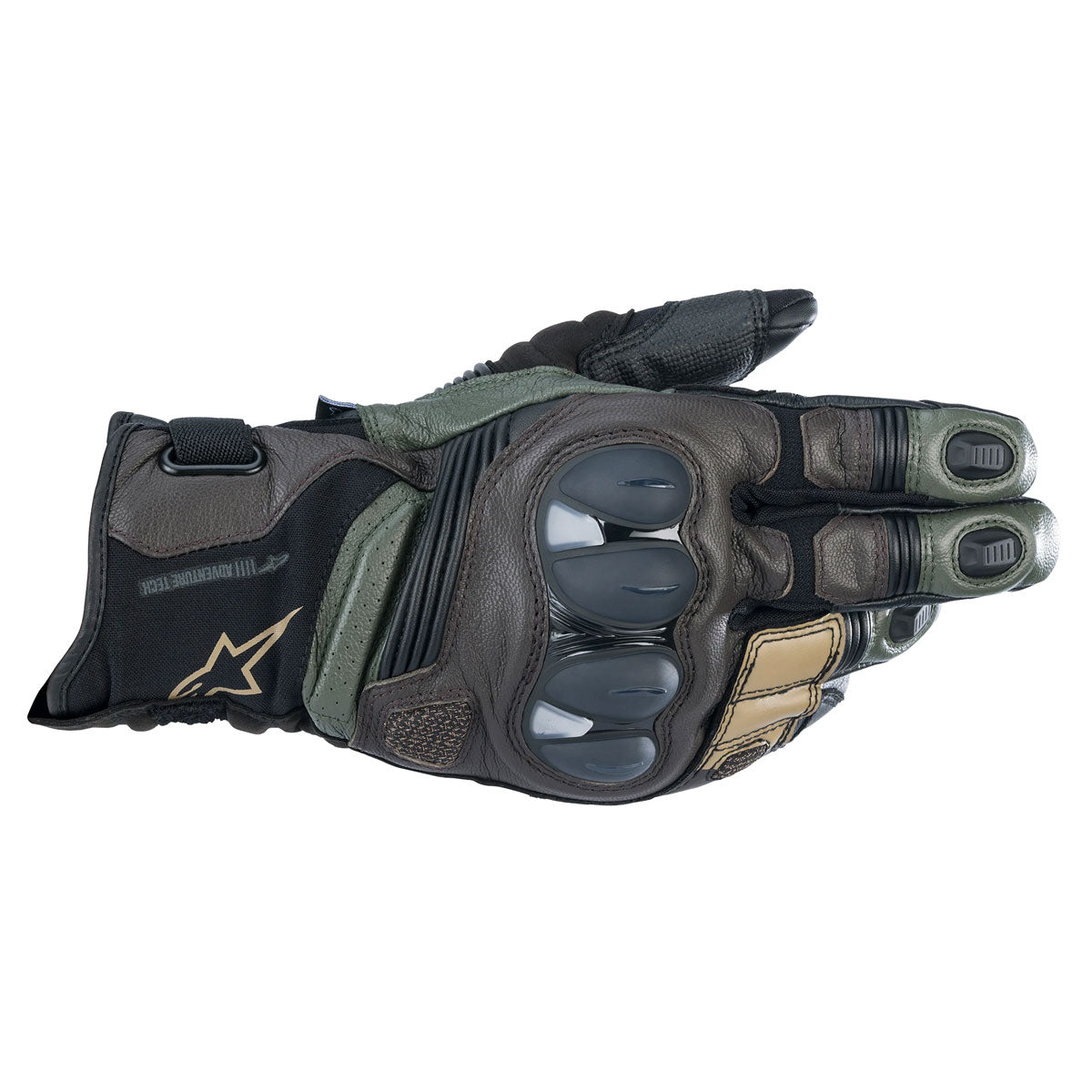 Alpinestars Belize V2 Drystar Gloves Black Forest / Brown